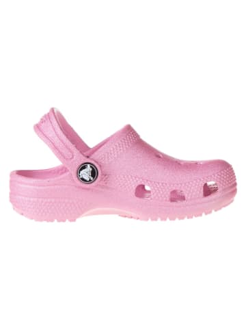 Crocs Clogs "Classic Glitter" in Rosa