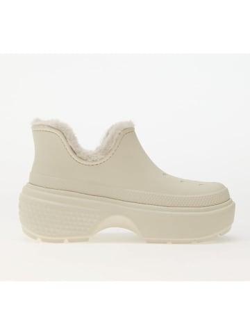 Crocs Ankle-Boots "Stomp Lined" in Creme