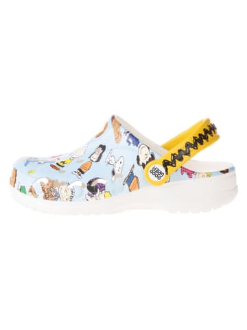 Crocs Clogs "Peanuts Baya" lichtblauw