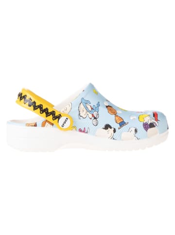 Crocs Clogs "Peanuts Baya" in Hellblau