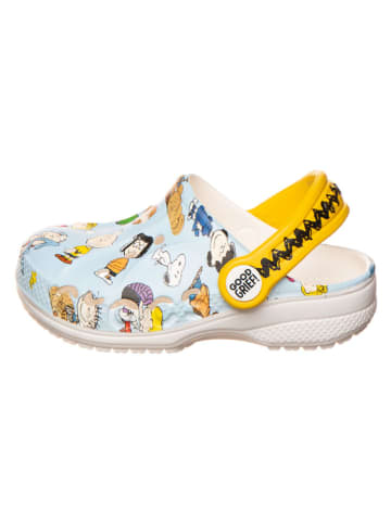 Crocs Clogs "Peanuts Baya" in Hellblau