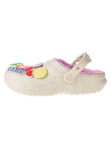 Crocs Chodaki "Minnie Daisy" w kolorze beżowym