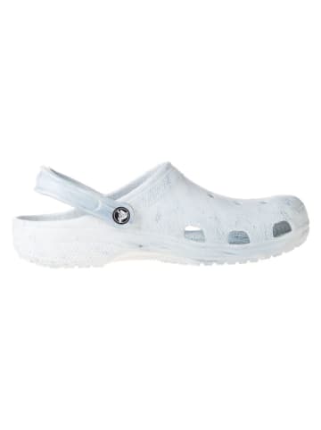 Crocs Chodaki "Watercolor Marbled" w kolorze białym