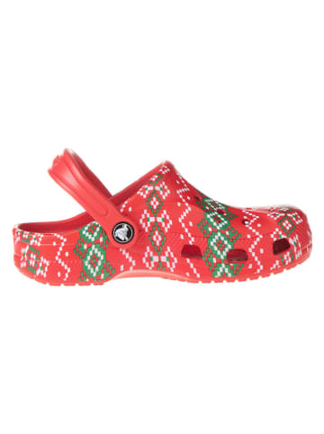 Crocs Chodaki "Baya Holiday" w kolorze czerwonym
