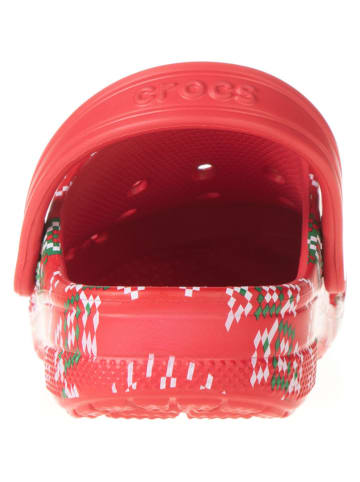 Crocs Chodaki "Baya Holiday" w kolorze czerwonym