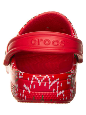 Crocs Chodaki "Baya Holiday" w kolorze czerwonym