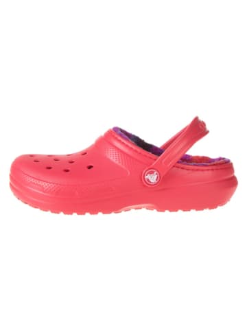 Crocs Clogs "Lined Bold Check" rood