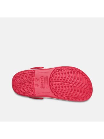 Crocs Chodaki "Crocband" w kolorze czerwonym