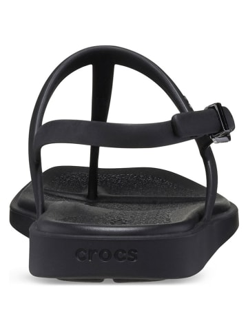 Crocs Japonki "Miami Thong Flip" w kolorze czarnym