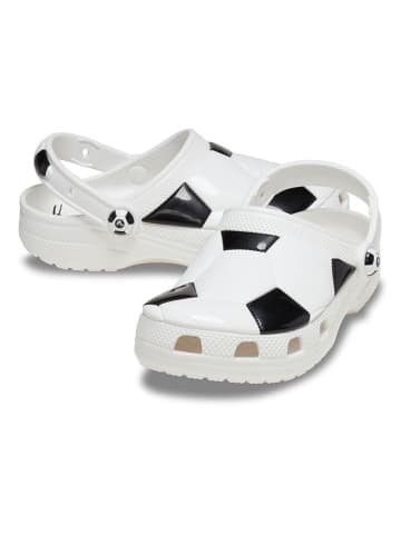 Crocs Chodaki "Soccer Ball" w kolorze białym