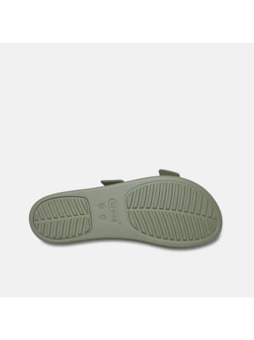 Crocs Klapki "Brooklyn Buckle" w kolorze khaki