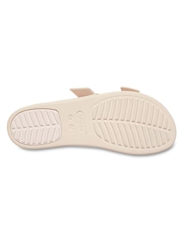 Crocs Slippers "Brooklyn Buckle" beige
