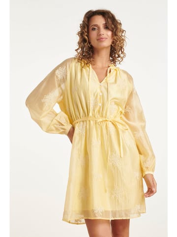 Smashed Lemon Kleid in Gelb