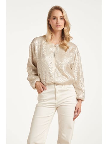 Smashed Lemon Übergangsjacke in Gold