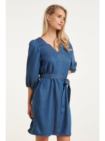 Smashed Lemon Jeanskleid in Blau