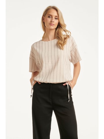 Smashed Lemon Shirt in Creme/ Schwarz