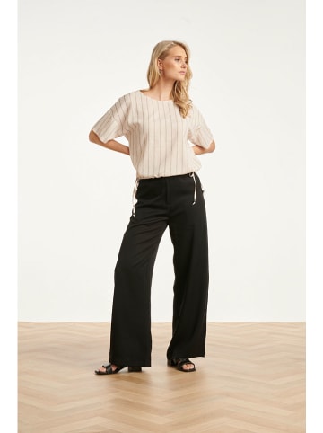 Smashed Lemon Shirt in Creme/ Schwarz
