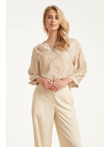Smashed Lemon Bluse in Beige/ Creme