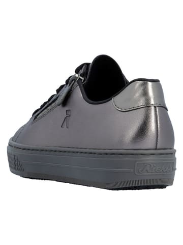 rieker Sneakers zilverkleurig