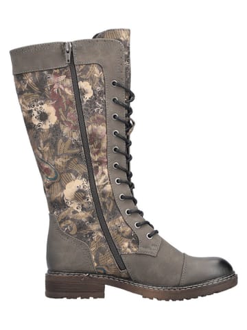 rieker Stiefel in Grau