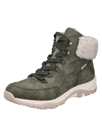 rieker Botki w kolorze khaki