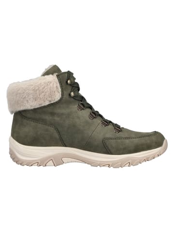 rieker Botki w kolorze khaki