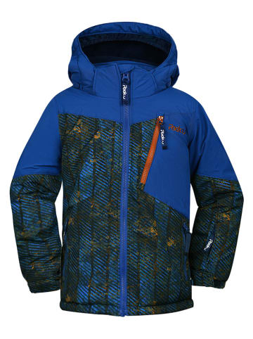 Peek U Winterjacke "Fender Flykid" in Blau/ Orange