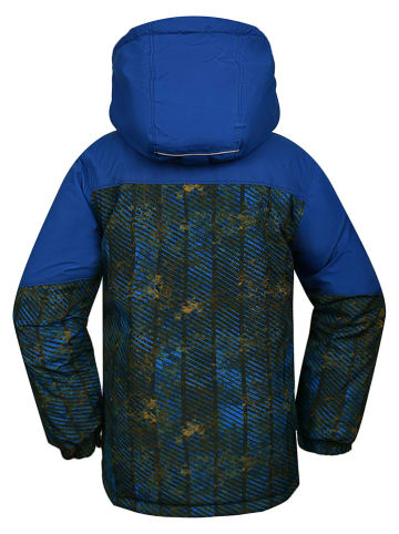 Peek U Winterjacke "Fender Flykid" in Blau/ Orange