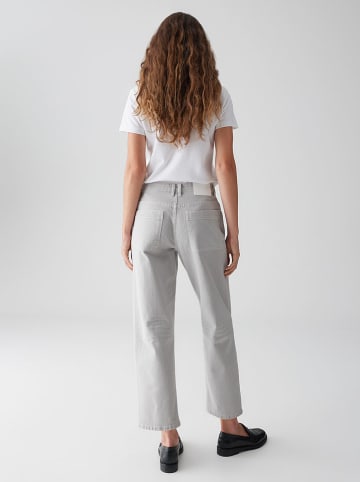 OPUS Spijkerbroek "Lissie" - regular fit - lichtgrijs