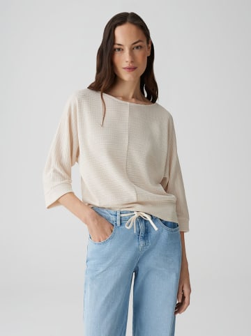 OPUS Sweter "Sollika" w kolorze kremowym