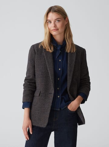 OPUS Blazer "Jendala" zwart/bruin