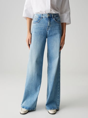 OPUS Jeans "Melly" - Palazzo fit - in Hellblau