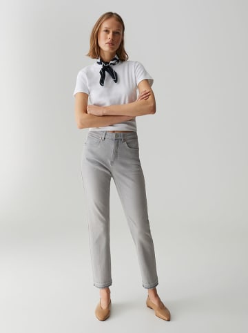 OPUS Dżinsy "Melly" - Slim fit - w kolorze szarym