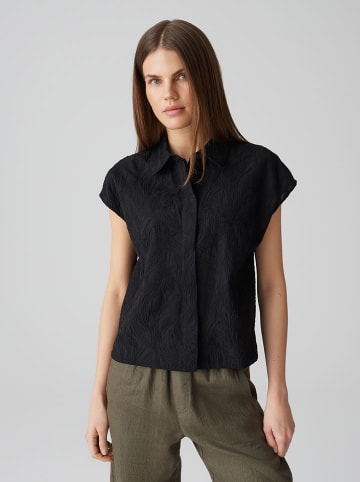 OPUS Bluse "Falme" in Schwarz