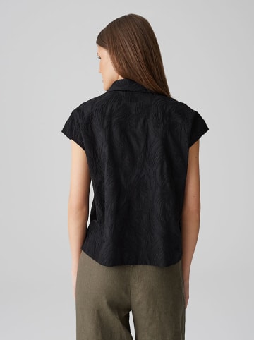 OPUS Bluse "Falme" in Schwarz