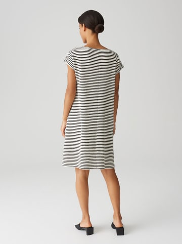 OPUS Jurk "Warua" wit/zwart