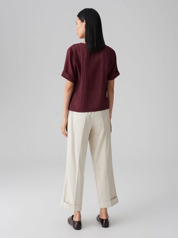 OPUS Bluse "Filka" in Bordeaux
