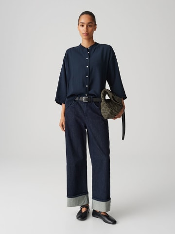 OPUS Bluse "Fanari" in Dunkelblau