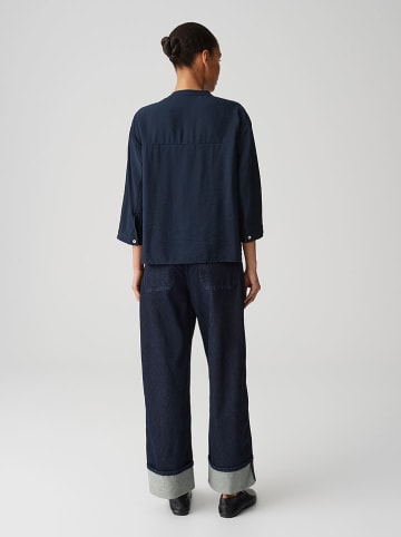 OPUS Bluse "Fanari" in Dunkelblau