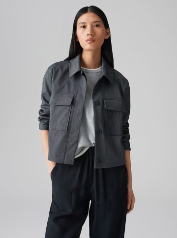 OPUS Hemdjacke "Hydena" in Anthrazit