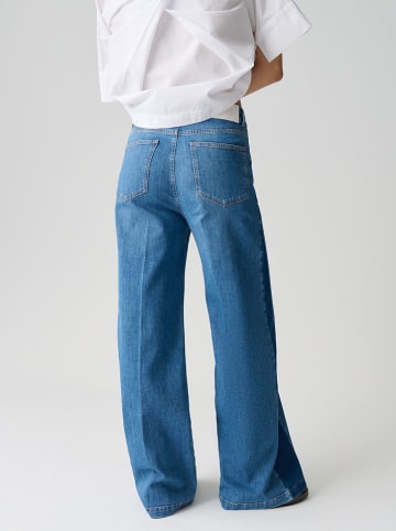 OPUS Jeans "Mari" - Palazzo fit - in Blau