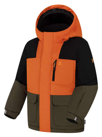 Kamik Winterjas "Gideon" oranje/zwart/kaki