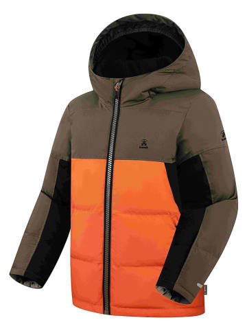Kamik Winterjas ''Tucker'' kaki/oranje