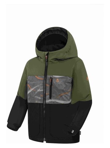 Kamik Winterjas "Crosby" zwart/groen
