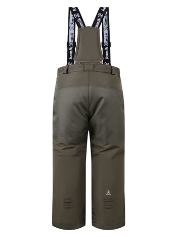 Kamik Spodnie narciarskie "Regan" w kolorze khaki