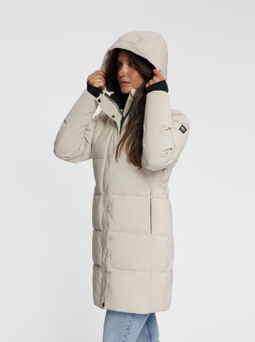 TRAVELIN' Wintermantel "Astrid" in Creme