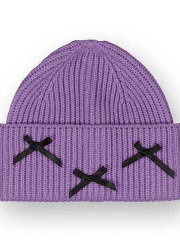 Vingino Czapka beanie "Valera" w kolorze fioletowym