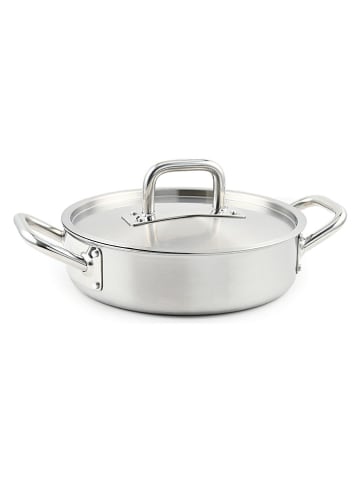 Laguiole 2-delige roestvrijstalen stoofpan - Ø 28 cm
