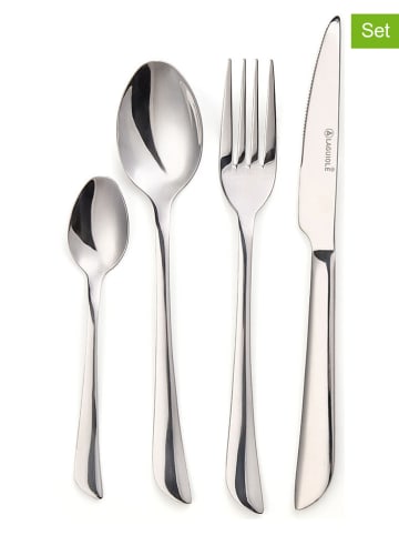 Laguiole 24tlg. Besteckset "Théa" in Silber