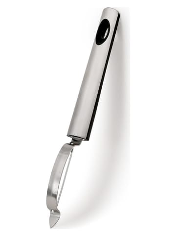 Laguiole Obst & Gemüseschäler "Inoxy" in Silber/ Schwarz - (L)21 cm